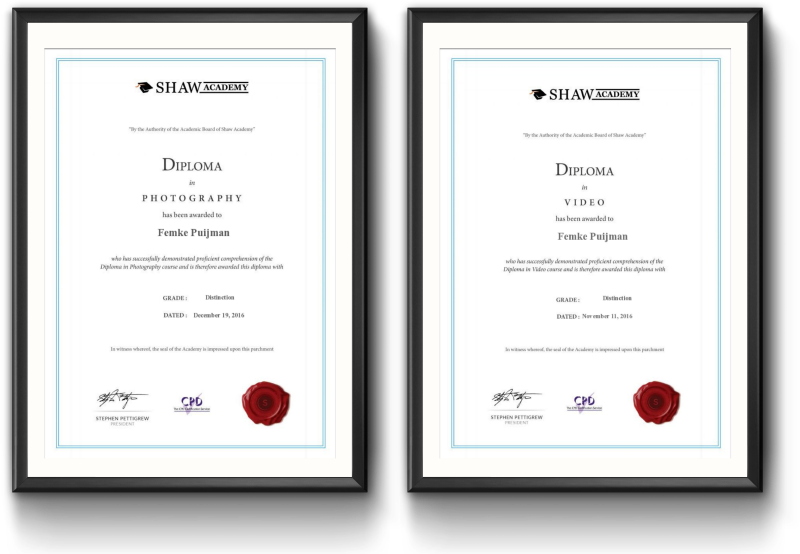 Diploma fotografie & video